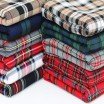 Schotse Ruit Stof Stretch Klein Red Stuwart - (Schotse Ruiten Stoffen)