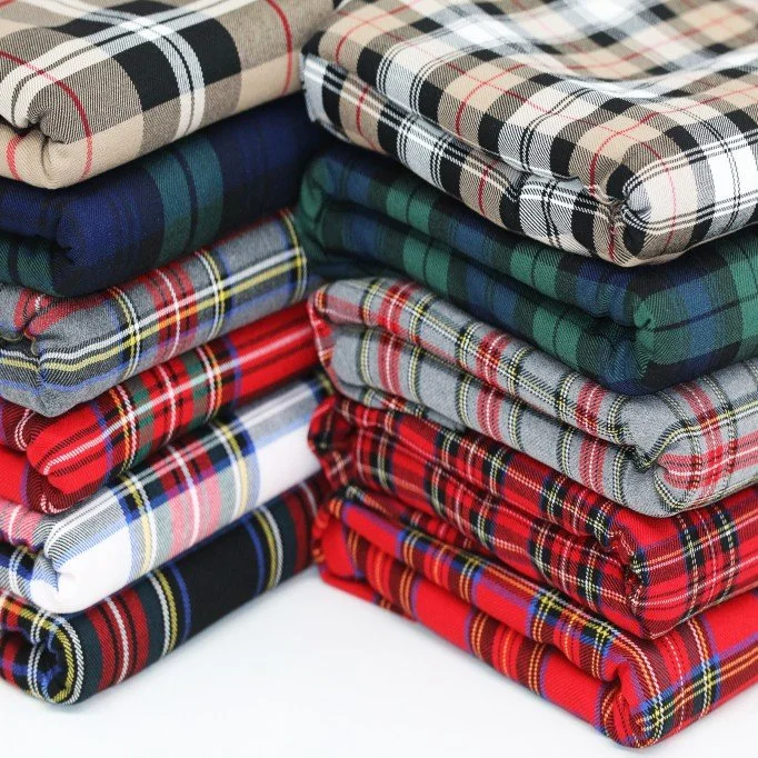 Schottenkaro Stoff Stretch Royal Stuwart - (Schottenkaro Stoffe)