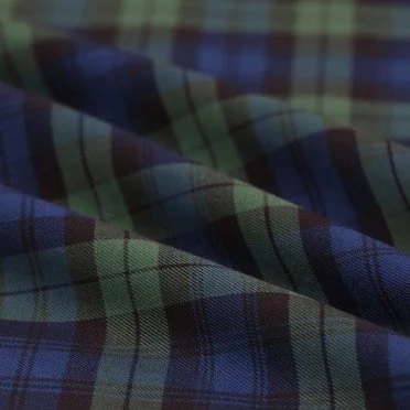 Skotskternet Stof Stretch Lille Black Watch - (Skotskternet Stof)