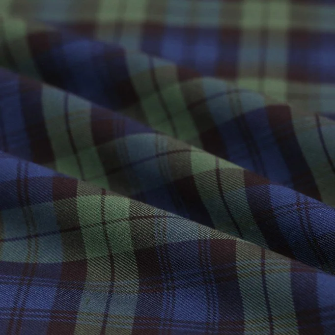 Tkanina Szkocka Kratę Rozciągliwa (Tartan) Mały Black Watch Tkaniny Szkocka Krata Tartan