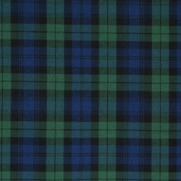 Skotskternet Stof Stretch Lille Black Watch - (Skotskternet Stof)