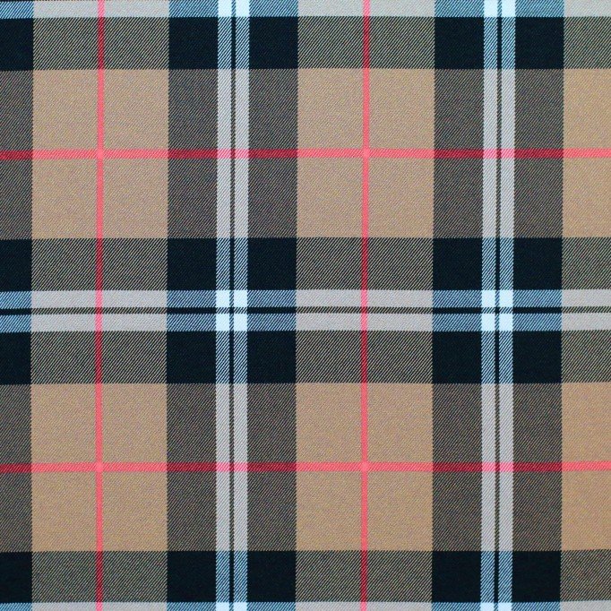 Tkanina Szkocka Kratę Elastyczny (Tartan) Wielbłądzi Stuwart Tkaniny Szkocka Krata Tartan