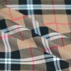 Tkanina Szkocka Kratę Elastyczny (Tartan) Wielbłądzi Stuwart Tkaniny Szkocka Krata Tartan