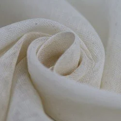 Baumwoll Mullstoff Ungebleicht