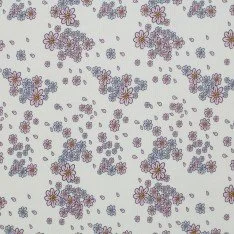 Rippstrick Jersey Stoff - Blütenblätter