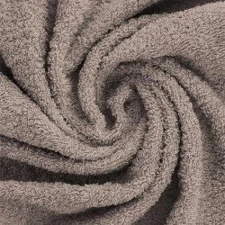 Tessuto Spugna Di Cotone Taupe Tessuto Spugna Di Cotone Taupe