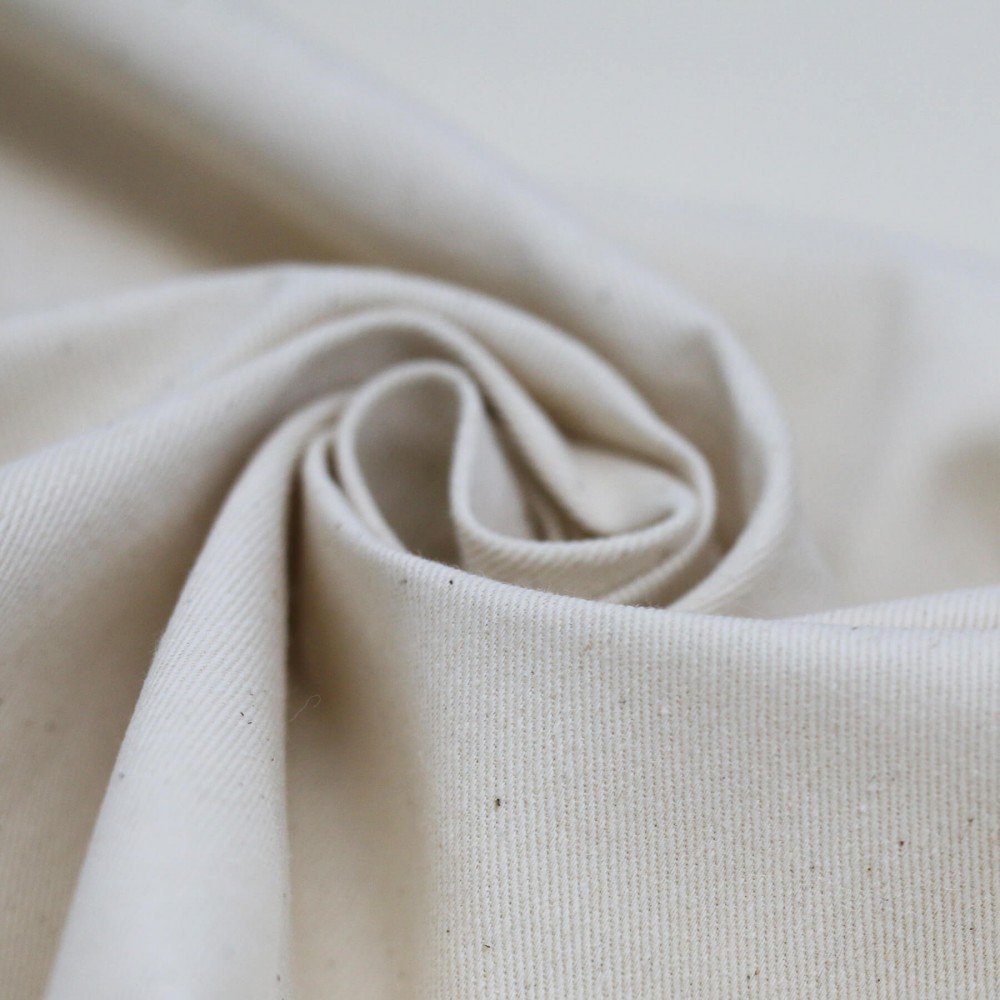 Unbleached Cotton Twill Fabric Unbleached Cotton Twill Fabric