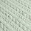 Cable Knit Jacquard Fabric Dusty Green - (Fashion Fabrics)
