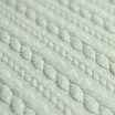 Cable Knit Jacquard Fabric Dusty Green - (Fashion Fabrics)