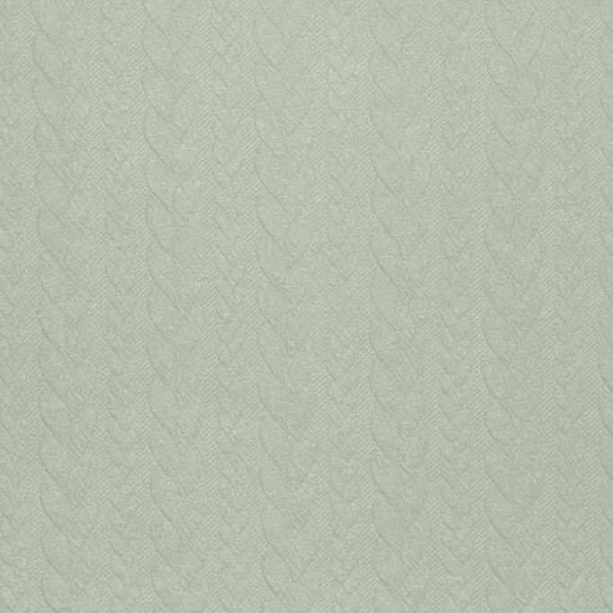 Cable Knit Jacquard Fabric Dusty Green - (Fashion Fabrics)