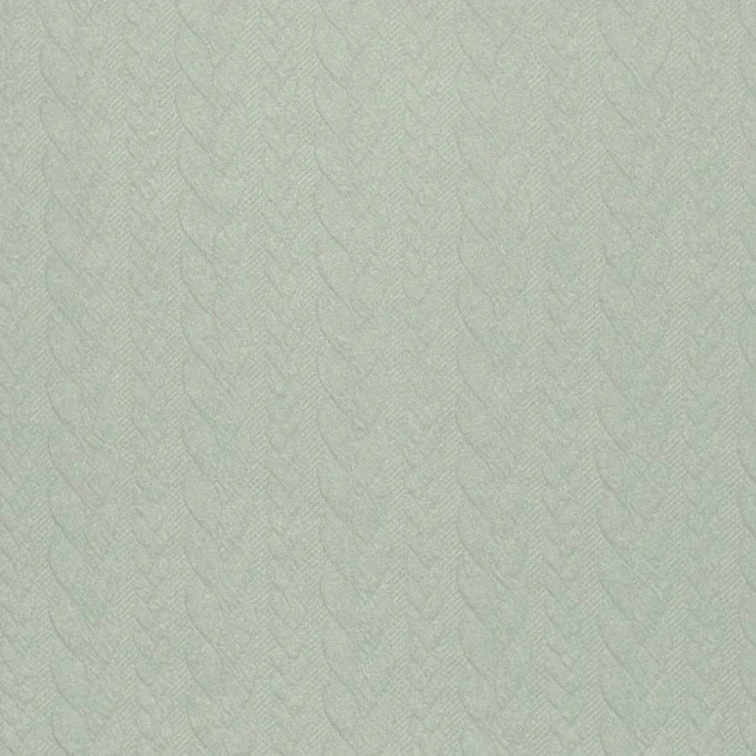 Cable Knit Jacquard Fabric Dusty Green - (Fashion Fabrics)