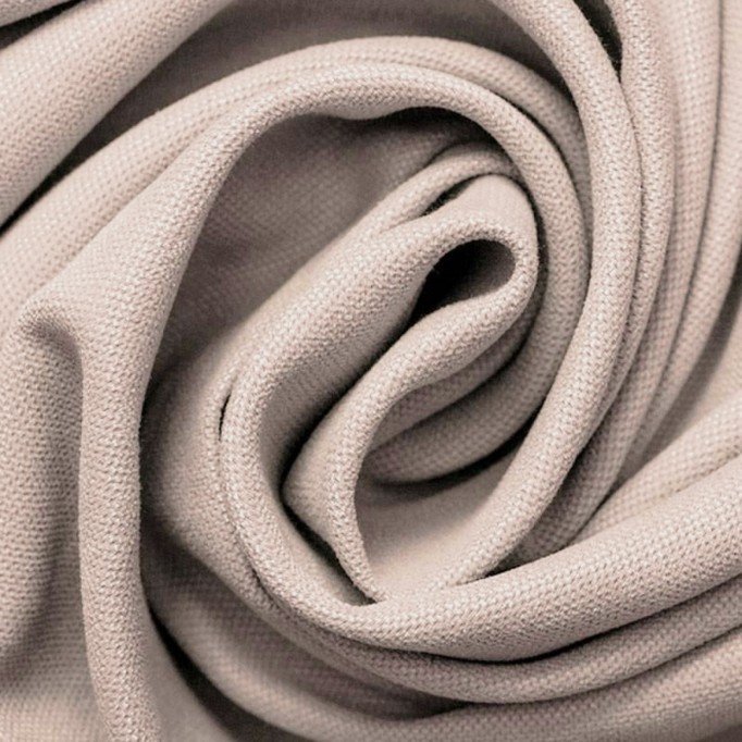 Tessuto Canvas Di Cotone Beige Chiaro - (Tessuto Di Cotone Canvas)
