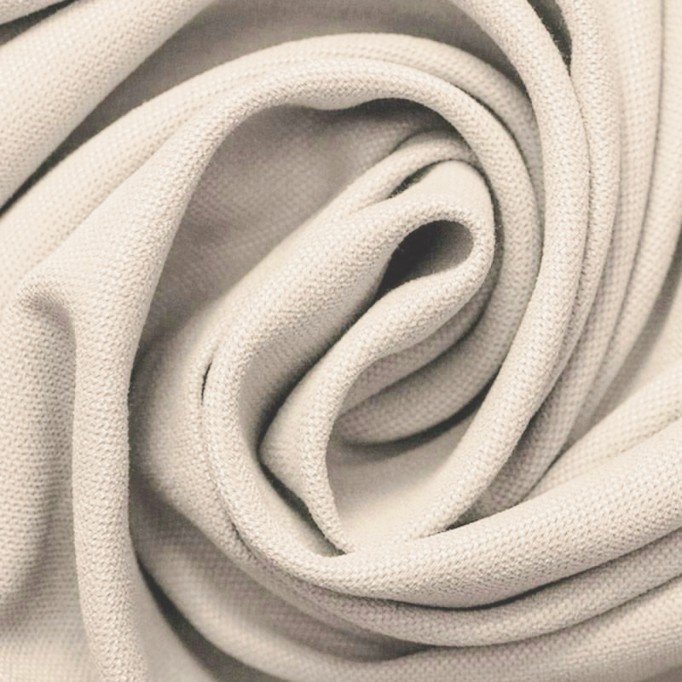 Canvas Stoff Naturel Beige  - (Canvas Stoffe Baumwolle)