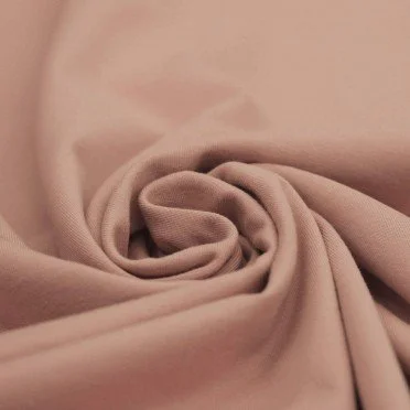 Tissu Coton Jersey Rose Poussiéreux - (Tissu Jersey Coton)