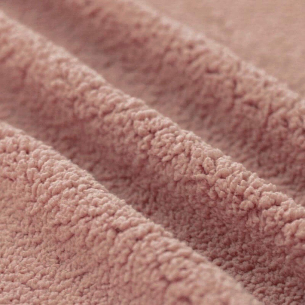 Tessuto Pelliccia D'Agnello Sintetica Rosa Polveroso Tessuto Pelliccia D'Agnello Sintetica Rosa Polveroso - (Pelliccia D'Agnello Sintetica)