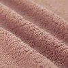 Curly Teddy Fabric Dusty Pink