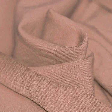 French Terry Fabric Dusty Pink - (Sweat Fabric)