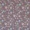 Bomuldjersey Digital Print - Vintage Blomstermotiver Mauve - (Bomuldjersey Digitaltryk)