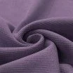 Waffelstrick Jersey Stoff Dusty Lila - (Jersey Stoffe)