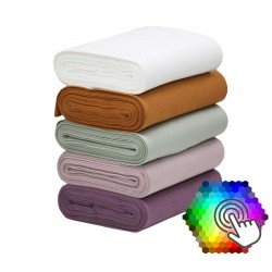 Boordstof 5 Kleuren 12 Meter Pakket
