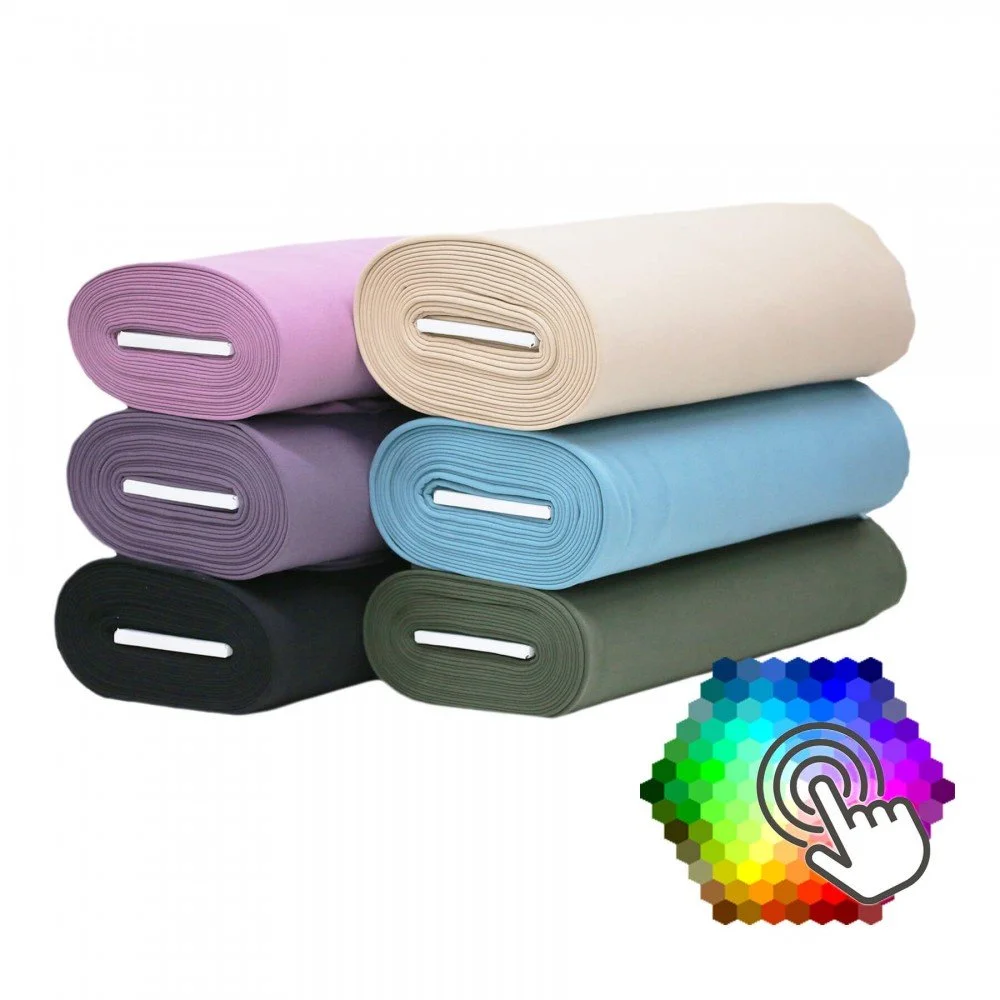 Tessuto Felpa Cotone Ruvido 6 Colori 12 Metri Pacchetto Tessuto Felpa Cotone Ruvido 6 Colori 12 Metri Pacchetto