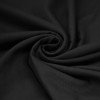 Tkanina Len z Wiskozą Czarny