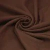 Letvægts Viskose Hør Slub Stof Brun