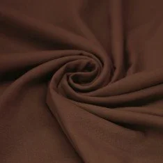 Tissu Lin Viscose Fil Flammé Brun