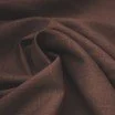 Tissu Lin Viscose Fil Flammé Brun - (Tissus De Mode)