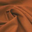 Tissu Lin Viscose Fil Flammé Cognac - (Tissus De Mode)