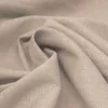 Leichte Leinen Viskose Slub Stoff Dunkel Beige