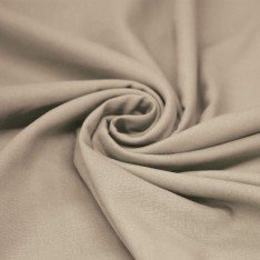Lightweight Linen Viscose Slub Fabric Dark Beige