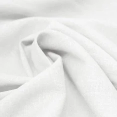 Tissu Lin Viscose Fil Flammé Écru