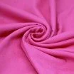 Tessuto Di lino Viscosa Slub Rosa Intenso - (Tessuti Moda)