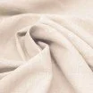 Lichtgewicht Linnen Viscose Slub Stof Licht Beige Lichtgewicht Linnen Viscose Slub Stof Licht Beige - (Modestoffen)