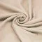 Leichte Leinen Viskose Slub Stoff Hellbeige - (Modestoffe)