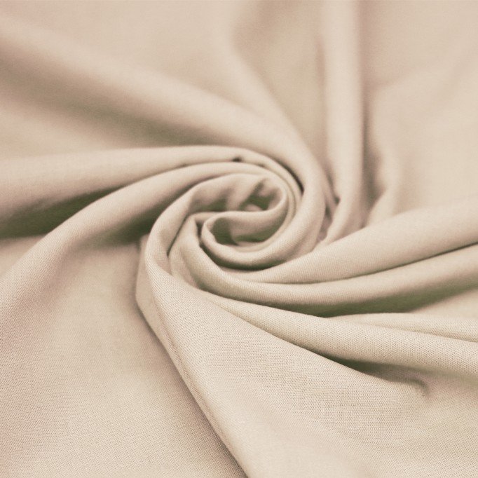 Lightweight Linen Viscose Slub Fabric Light Beige - (Fashion Fabrics)