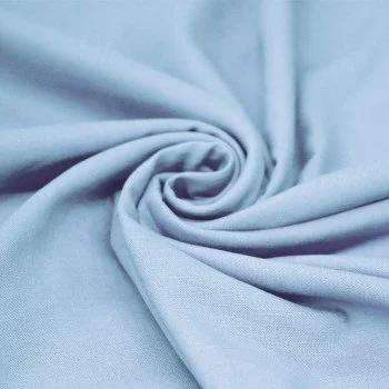 Tkanina Len z Wiskozą Jasny Niebieski
