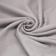 Lightweight Linen Viscose Slub Fabric Light Grey