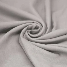 Tissu Lin Viscose Fil Flammé Gris Clair