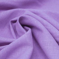 Tissu Lin Viscose Fil Flammé Lilas Pastel