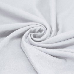 Lightweight Linen Viscose Slub Fabric White