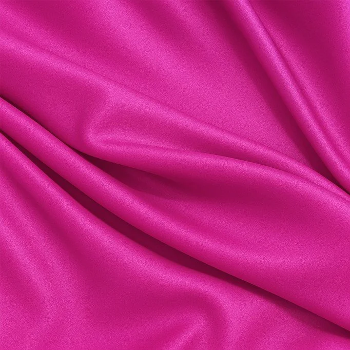 Lycra Stof (Glanzend) Fuchsia - (Lycra Stoffen Glanzend)