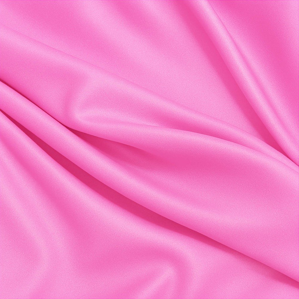 Lycra Stof (Glanzend) Fel Roze