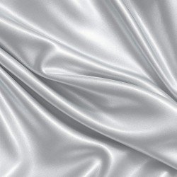Tissu Lycra (Brillant) Argent Gris