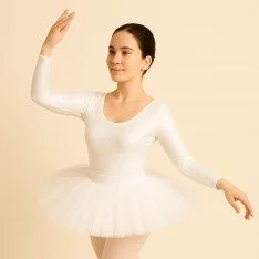 Lycra Stoff (Glänzendes) Weiß 