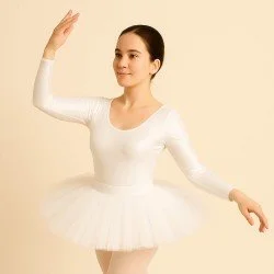 Lycra Stof (Glanzend) Wit Lycra Stof (Glanzend) Wit