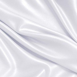 Tissu Lycra (Brillant) Blanc 
