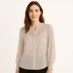 Chiffon Fabric Beige  - (Chiffon Fabric)