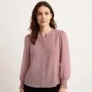 Tessuto Chiffon Rosa Antico - (Tessuti Chiffon)